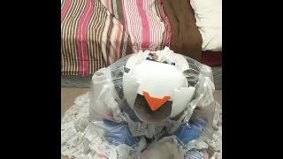 Dva Clear PVC Maid Handcuff Escape Light Breathplay Kigurumi