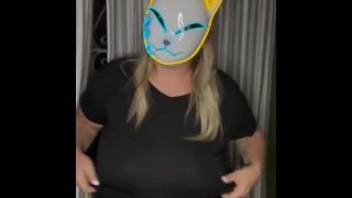Egirl Mask Flashing Tits