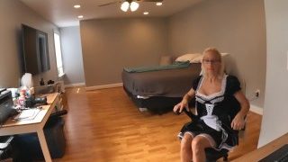 French Maid Milf Huge Tits Masturbation Full Free Scene