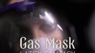 Gas Mask Latex Fantasy – Intense Femdom POV JOI