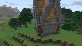 작은 중세 집을 짓는 방법 Minecraft