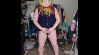 Latex Kigurumi Cosplay Swimsuit Breathplay