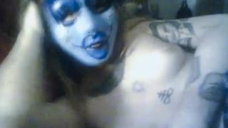 Masked Naked Creep Stares Into You