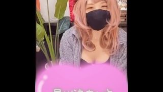 女装_ねこ耳マスク姿で初配信 可愛いと言われてテレまくる