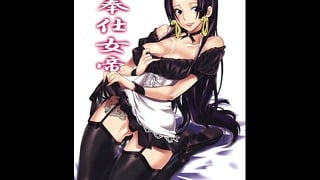 One Piece – Boa Hancock Become Hot Maid / Doggy Style / Blowjob / Cum Inside Pussy