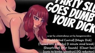 Party Girl Goes Dumb On Your Cock Audio Roleplay For Men Fsub Blowjob