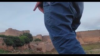 Pissing By Medieval Castle