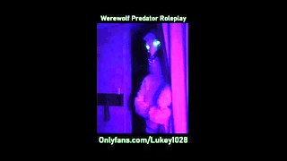 Scary Werewolf Predator Roleplay Preview – Mask Fetish BBW