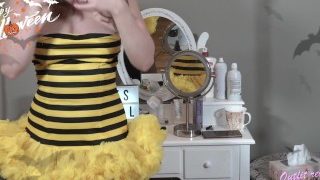Nuttiges Clownmädchen Sexy Cosplay Outfit anprobieren Haul Daddyscowgirl