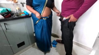 Tamil Maid Sridevi Jerking Owner Dick