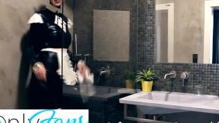 Time To Clean The Mess After The Latex Shower!