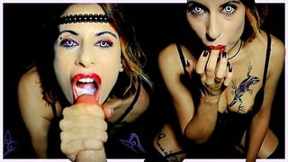 Blow Job Pov By Vampire Succubus Halloween Cosplay