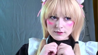 Vanilla Nekopara Pleases Her Pussy And Ass – Cosplay Amateur Gamer Spookyboogie