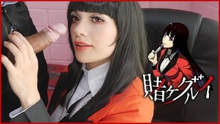 Yumeko Pays A Bet With A Romantic Oral Coitus – Kakegurui Costume (part 1)