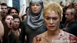 Lena Headey Nude Walk Of Shame In Game Of Thrones