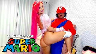 LIVE SEXY – DEBORA FANTINE PRINCESINHA TRANSANDO COM MARIO BROS