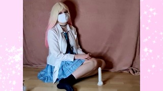 Marin Kitagawa enjoys lubed up feet and gives a footjob [TEASER]