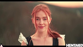 HENTAIED – Most Beautiful Red Head Extreme Masturbation by Jia Lissa