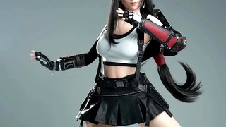 Tifa From Final Fantasy Ready For Sex As A Doll