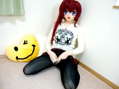 kigurumi stroking