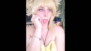 Cosplay Toga Himiko And Jean Genshin Ahegao