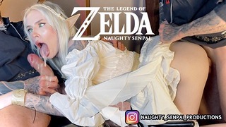 Elf Princess ZELDA roughly fucked by Stranger! REAL LIFE HENTAI – Ahegao Cosplay Girl
