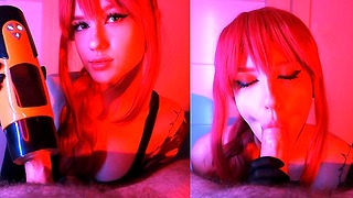 POV Makima’s test: how fast will you cum? Chainsaw Man – Sunako_Kirishiki