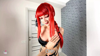 Denji rough fuck Makima and cum inside pussy! Cosplay Chainsaw Man