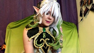 Gentle blowjob from little Nahida(18+)|Cosplay|Creampie|Split|SplitTongue|Tongue|Teen|Genshin Impact