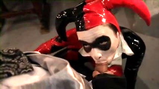 Harley Quinn blows