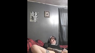 Naughty nun amateur toy play