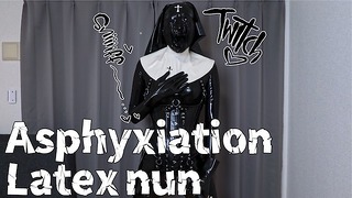 [latex] Breath control training for Latex nuns apprentices💕