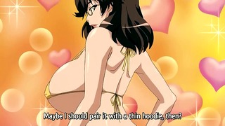 Big Boobed Beauty Likes To Get Doggy Rammed When Trying on a Swimsuit