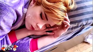 Rough Morning Fuck and Facial for Teen Babe