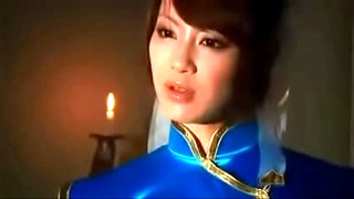 Chun Li Sucks Cock in Costume