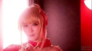 Cosplay Creampie Blowjob