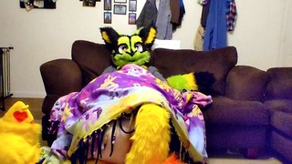 Mom’s Furry Blowjob Night