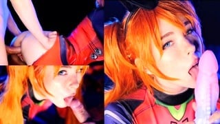 Redhead Asuka Creampie Fuck