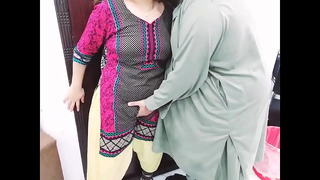 Maid Seduces Boss with Hot Hindi Talk