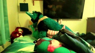 Getting Fucked by a Furry While Wearing Knee High Socks