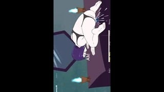 Raven’s Huge Dildo Ride