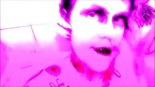 Trans Man With Big Neon Lips Does POV Blowjob Psychedelic Erotic Horror Fantasy