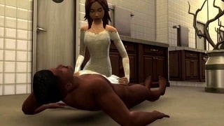 Mega Sims- Bride Cheats On Groom With His Friends On Wedding Day. Sims 4