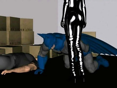 Batman meets Catwoman