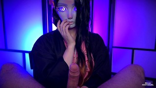 Demon Handjob From Nezuko Kamado 竈門(かまど)禰(ね)豆(ず)子(こ) – Bella Hentaigirl