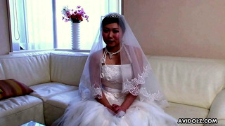 Japanese bride, Emi Koizumi cheated after the wedding ceremony, uncensored