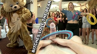 DANCING BEAR – Wild Dick-Sucking Orgy For The Bride To Be And Her Slutty Friends