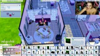 Building A Maid Cafe In The Sims Part 3 Indigo White
