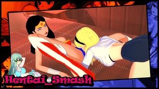 Lesbian Superhero Tribbing