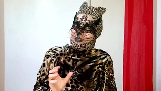Brazilian Miss is Amazing CatWoman teaching how to suck cock
